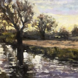 Oil on board 12x16