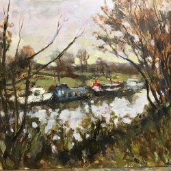 Oil on Board 12x16