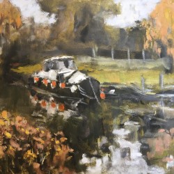 Oil on board 12x16